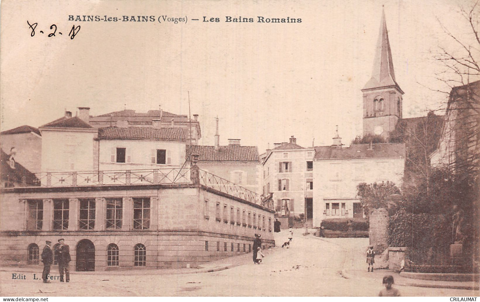 88-BAINS LES BAINS-N°5151-D/0379 - Bains Les Bains