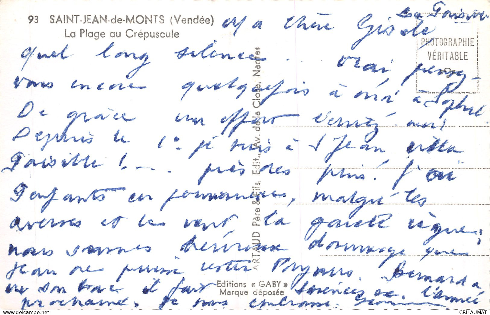 85-SAINT JEAN DE MONTS-N°5151-D/0203 - Saint Jean De Monts