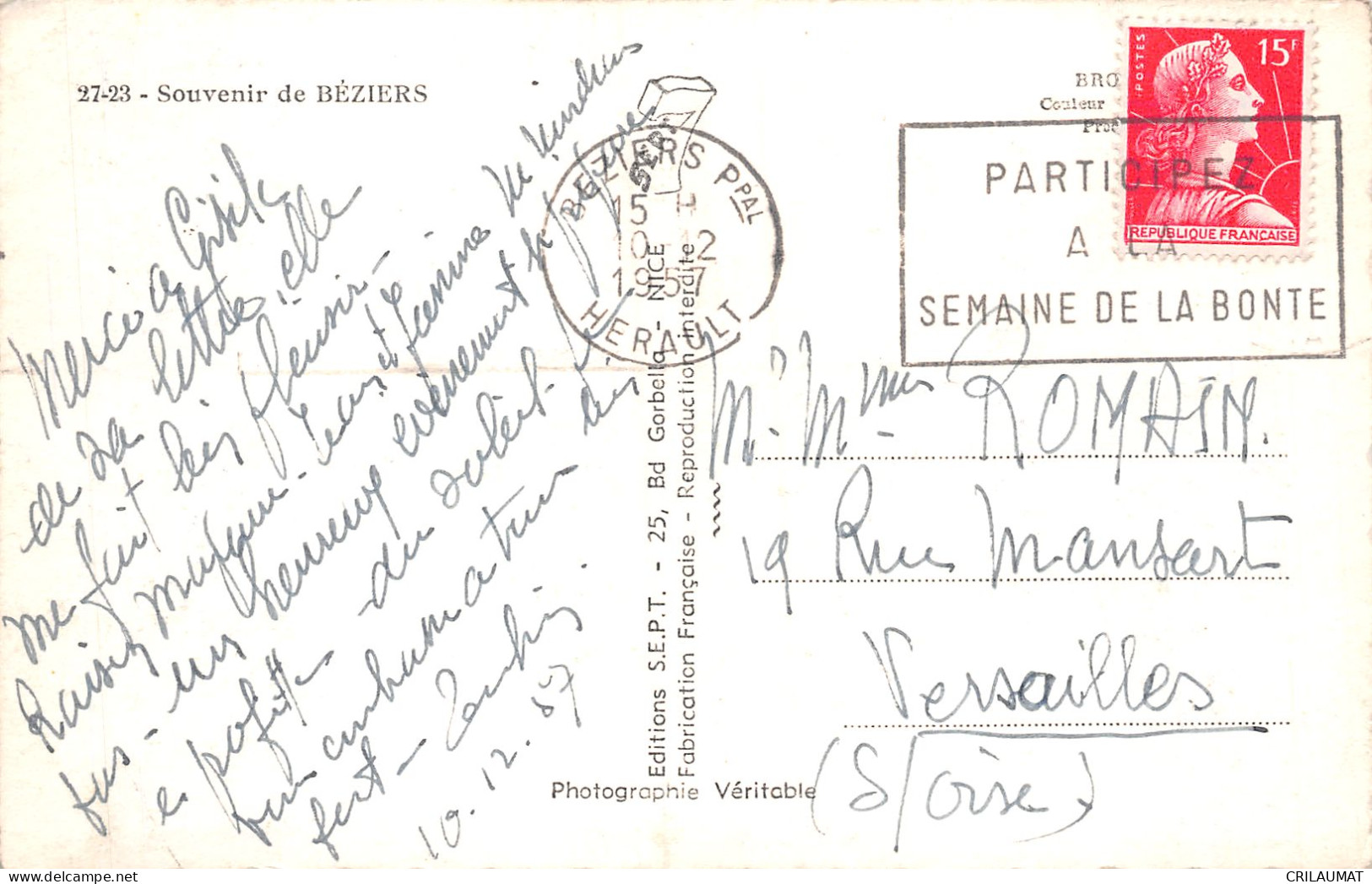 34-BEZIERS-N°5151-D/0157 - Beziers