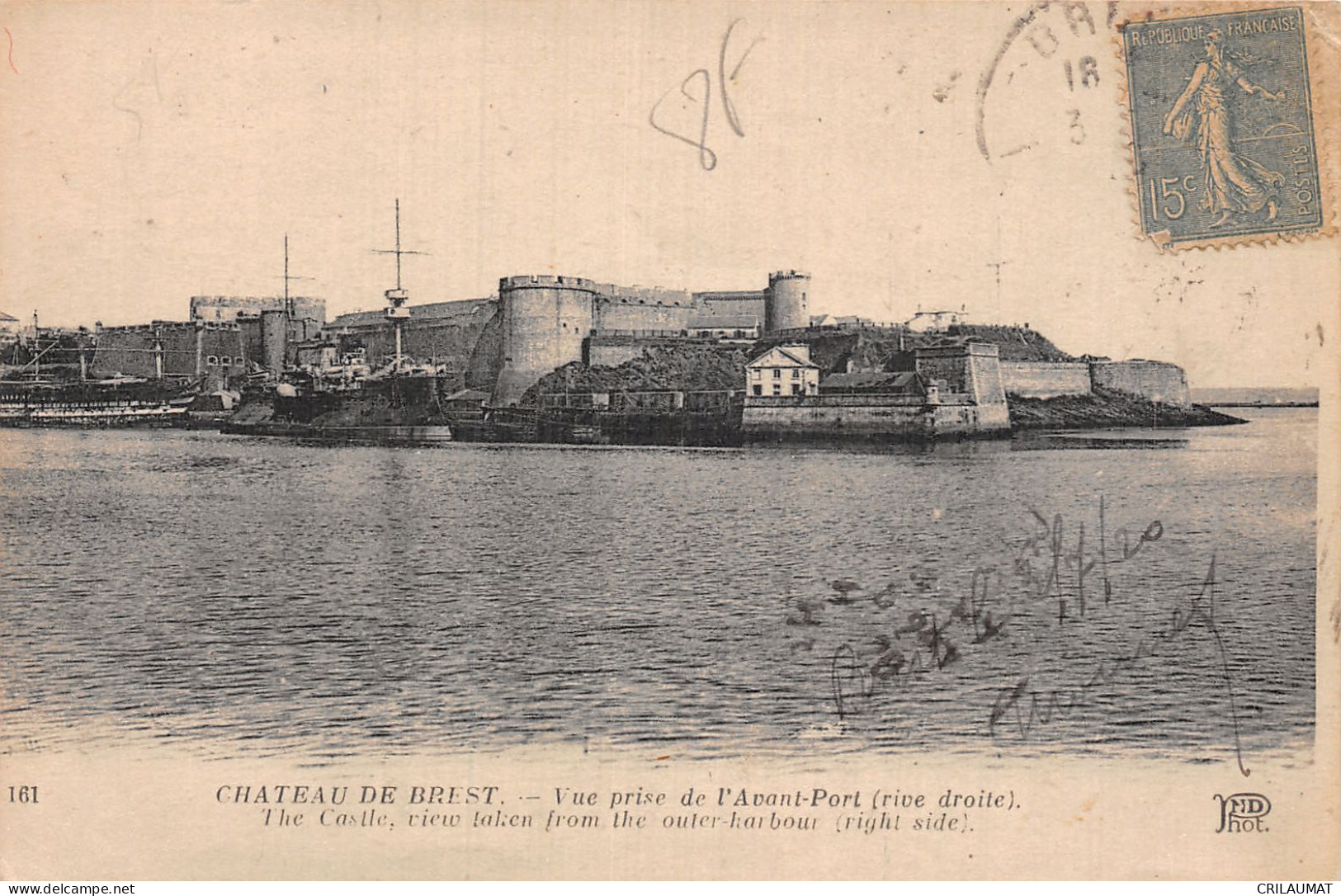29-BREST LE CHÂTEAU-N°5151-C/0365 - Brest