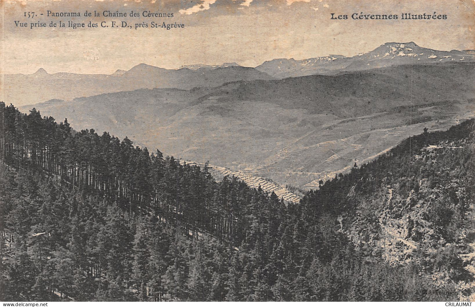 07-LA CHAINE DES CEVENNES-N°5151-C/0171 - Sonstige & Ohne Zuordnung