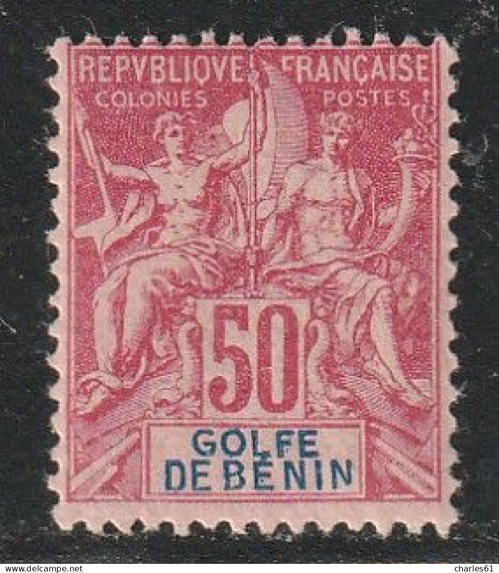 BENIN - N°30 * (1893) 50c Rose - Ungebraucht