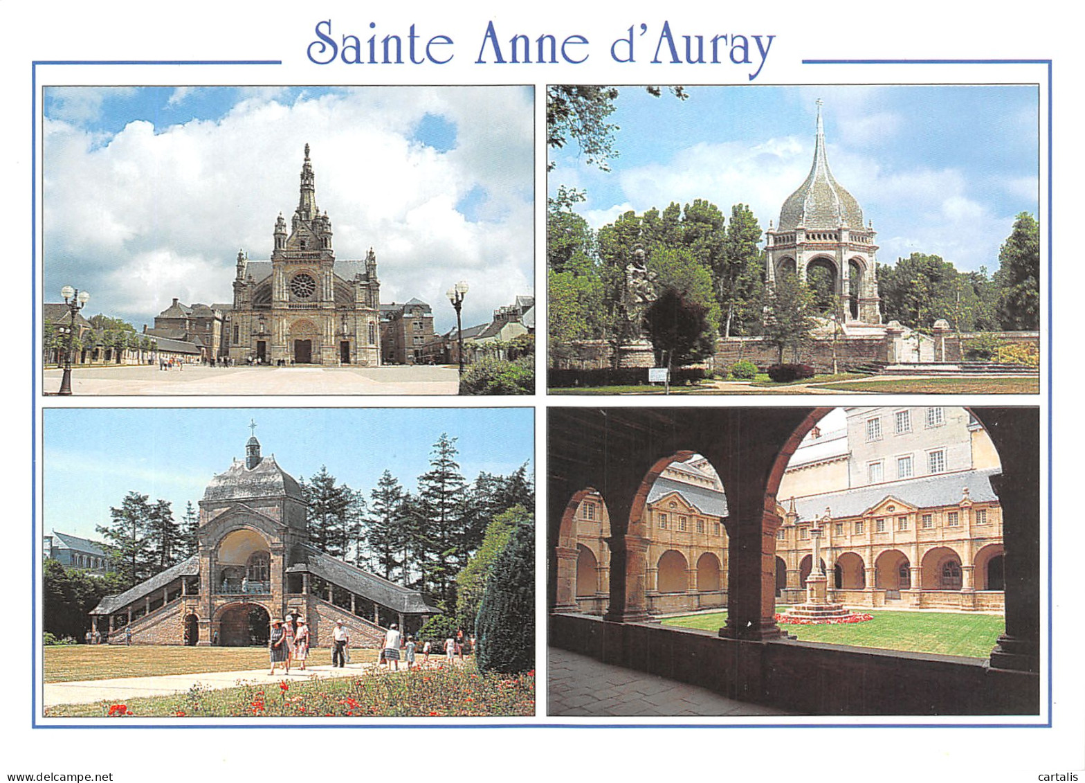 56-SAINTE ANNE D AURAY-N°4208-A/0099 - Sainte Anne D'Auray