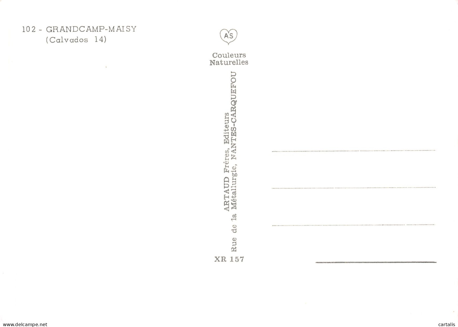 14-GRANDCAMP MAISY-N°4207-D/0155 - Andere & Zonder Classificatie