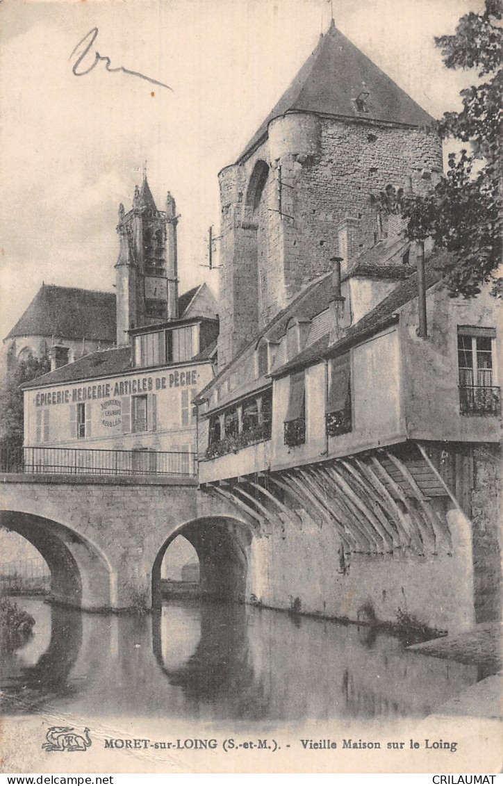 77-MORET SUR LOING-N°5151-F/0363 - Moret Sur Loing