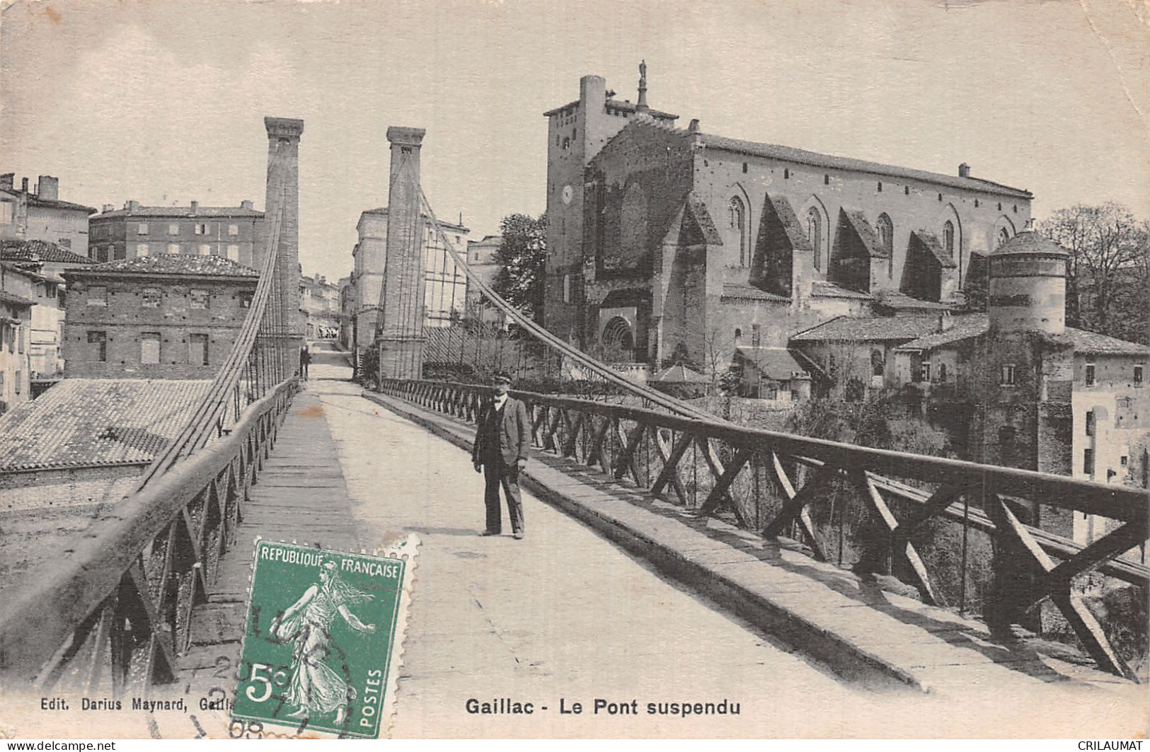 81-GAILLAC-N°5151-F/0005 - Gaillac