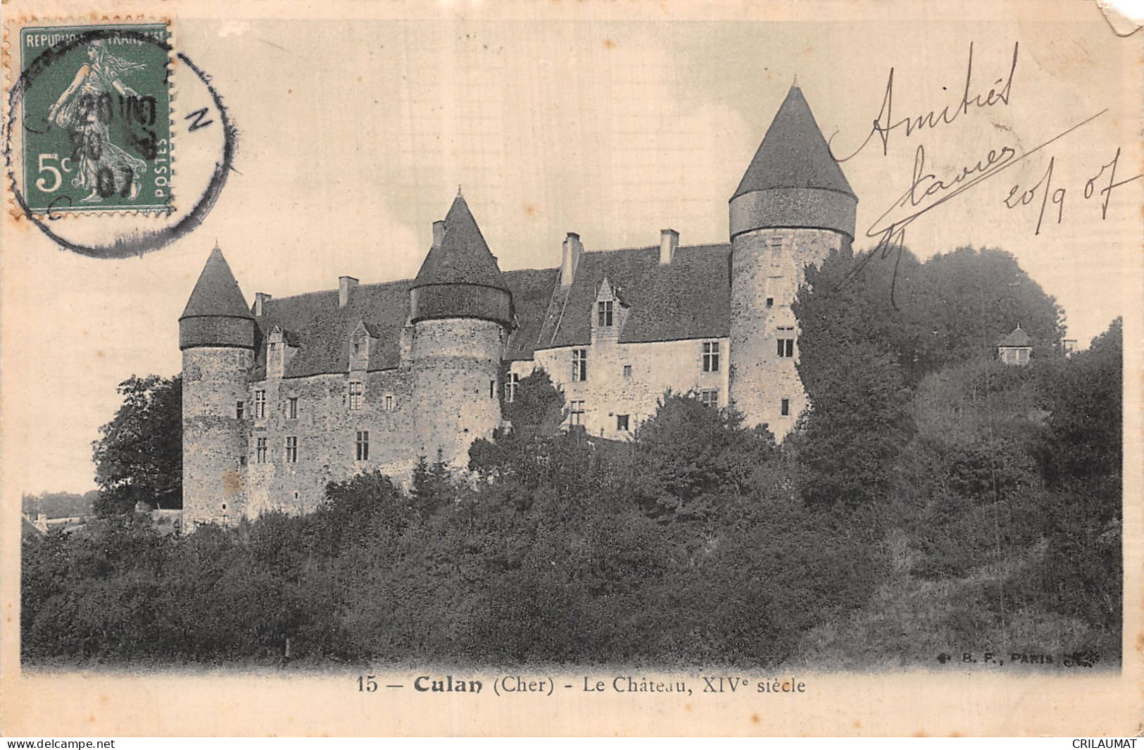 18-CULAN-N°5151-E/0217 - Culan