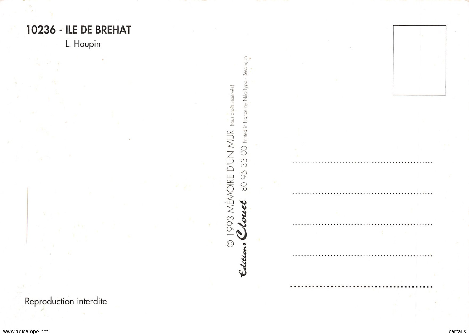 22-ILE DE BREHAT-N°4208-D/0019 - Ile De Bréhat