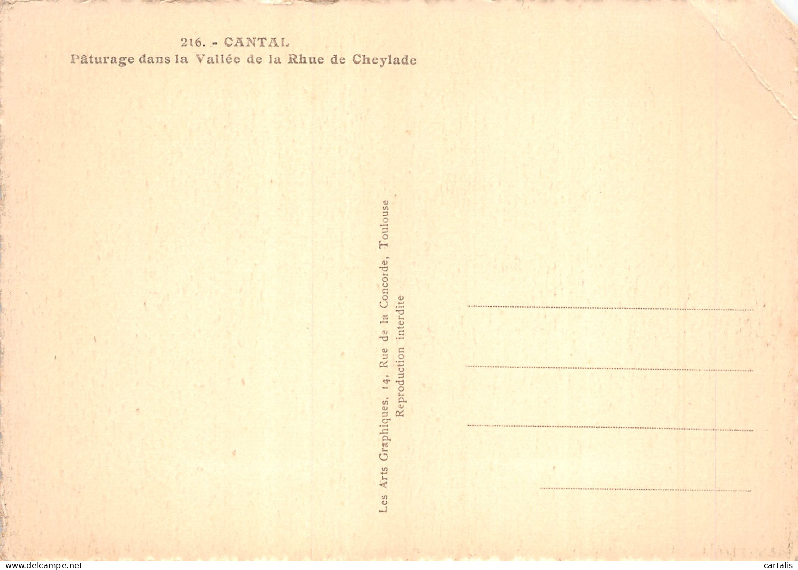 15-CANTAL-N°4208-C/0357 - Other & Unclassified