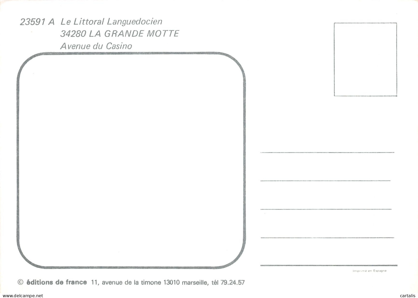 34-LA GRANDE MOTTE-N°4208-C/0301 - Other & Unclassified