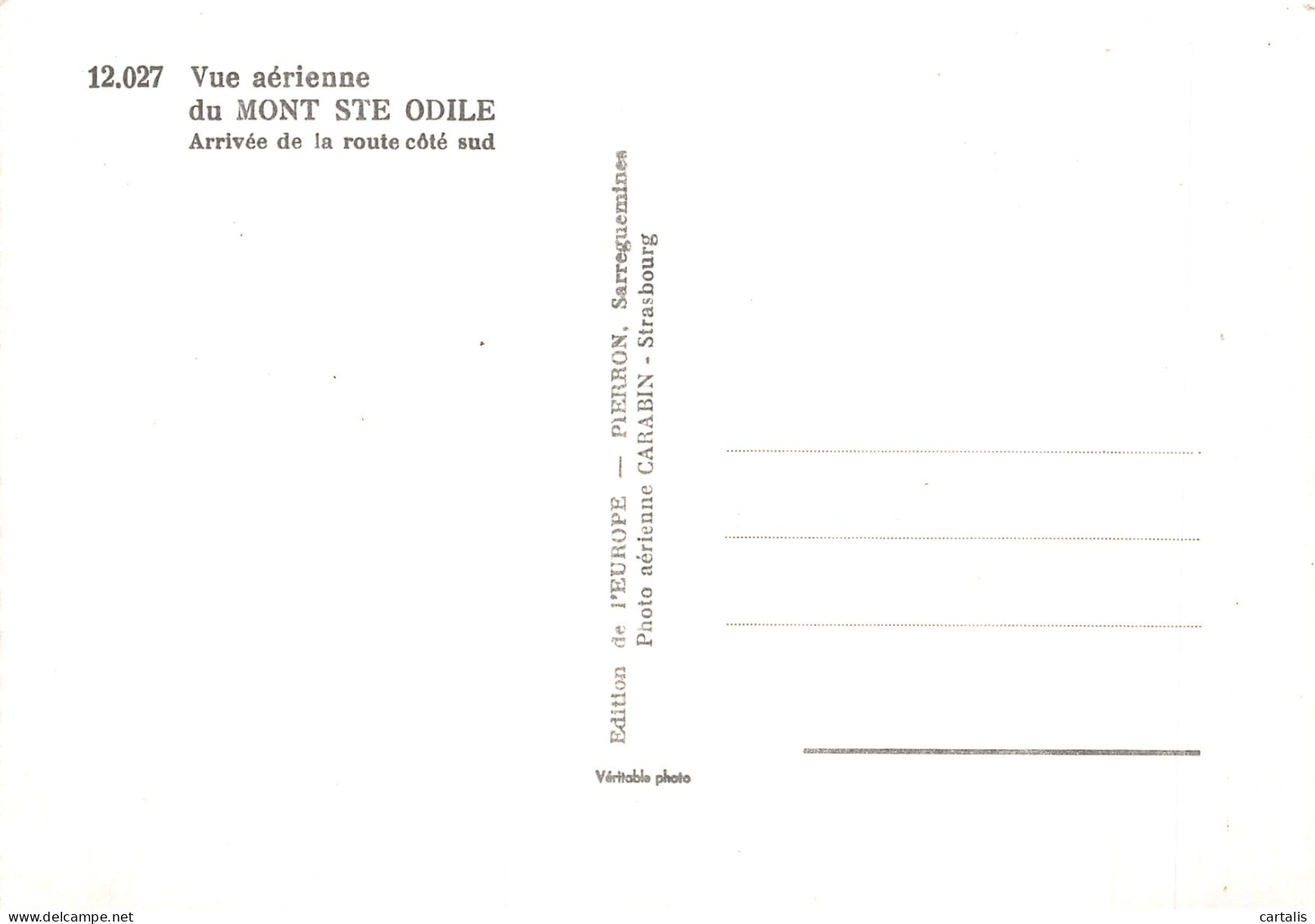 67-MONT SAINTE ODILE-N°4208-C/0287 - Sonstige & Ohne Zuordnung