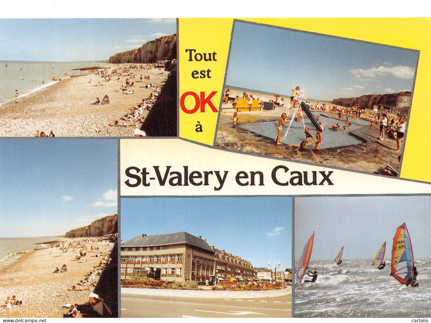 76-SAINT VALERY EN CAUX-N°4208-C/0155 - Saint Valery En Caux