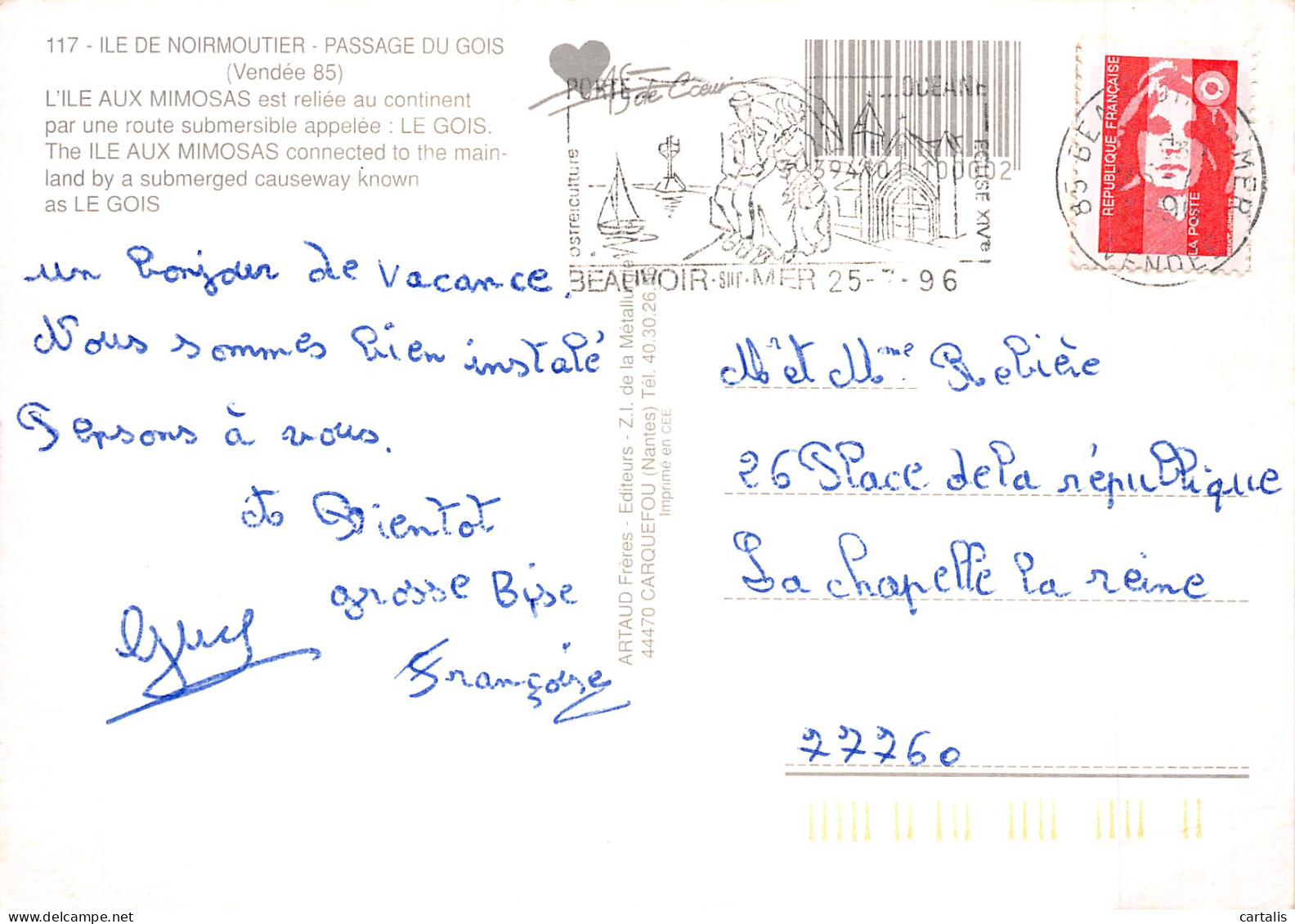 85-ILE DE NOIRMOUTIER-N°4208-B/0393 - Ile De Noirmoutier