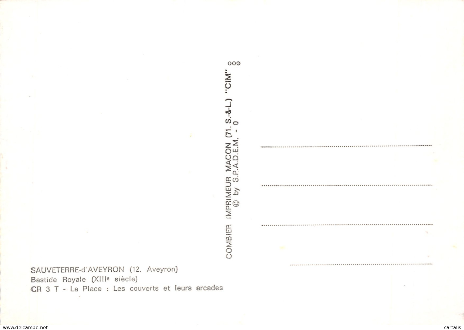 12-SAUVETERRE D AVEYRON-N°4208-B/0347 - Other & Unclassified