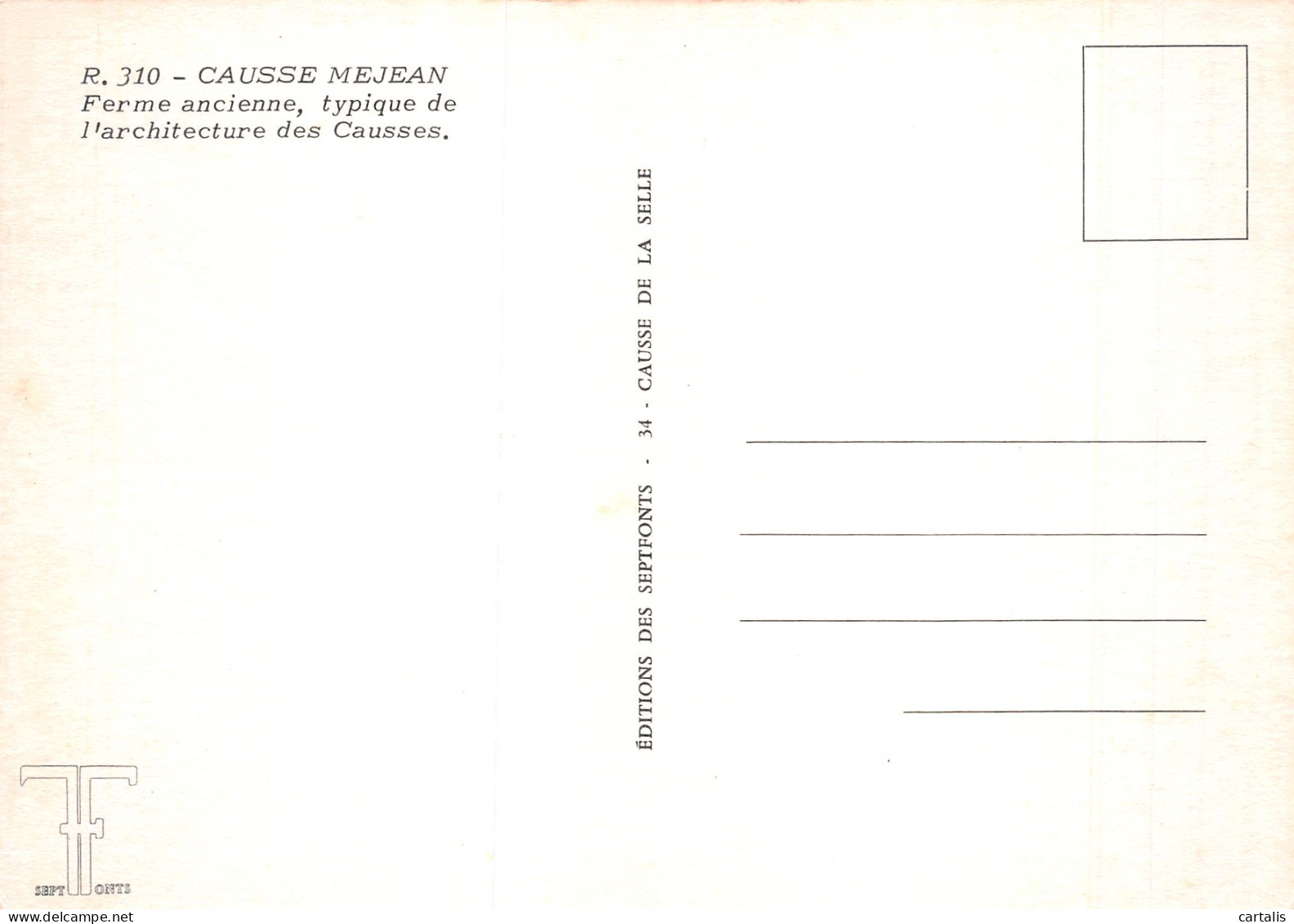 48-CAUSSE MEJEAN-N°4208-B/0351 - Sonstige & Ohne Zuordnung
