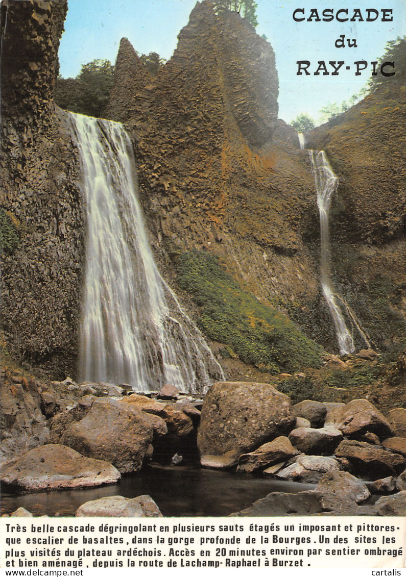 07-LA CASCADE DU RAY PIC-N°4208-B/0345 - Autres & Non Classés