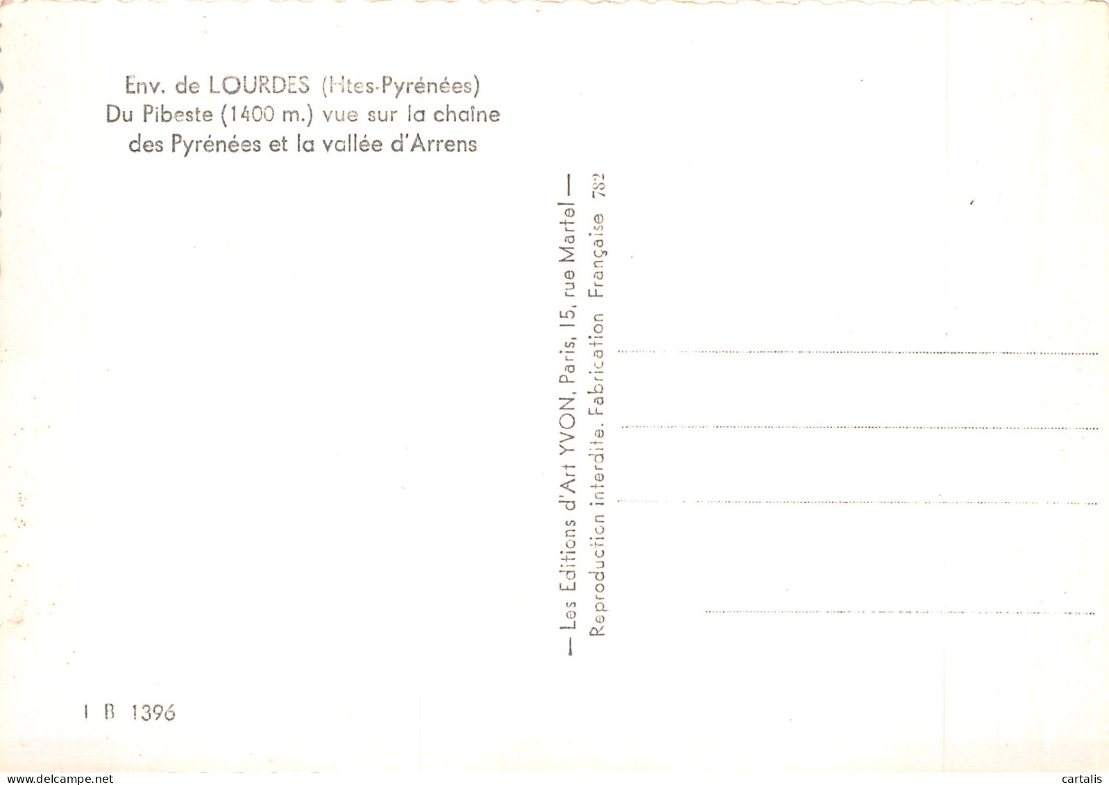 65-LOURDES-N°4208-B/0323 - Lourdes