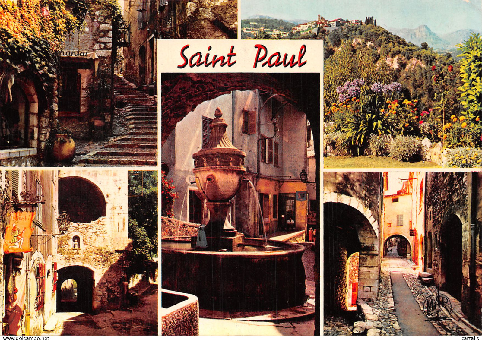 06-SAINT PAUL DE VENCE-N°4208-B/0181 - Saint-Paul