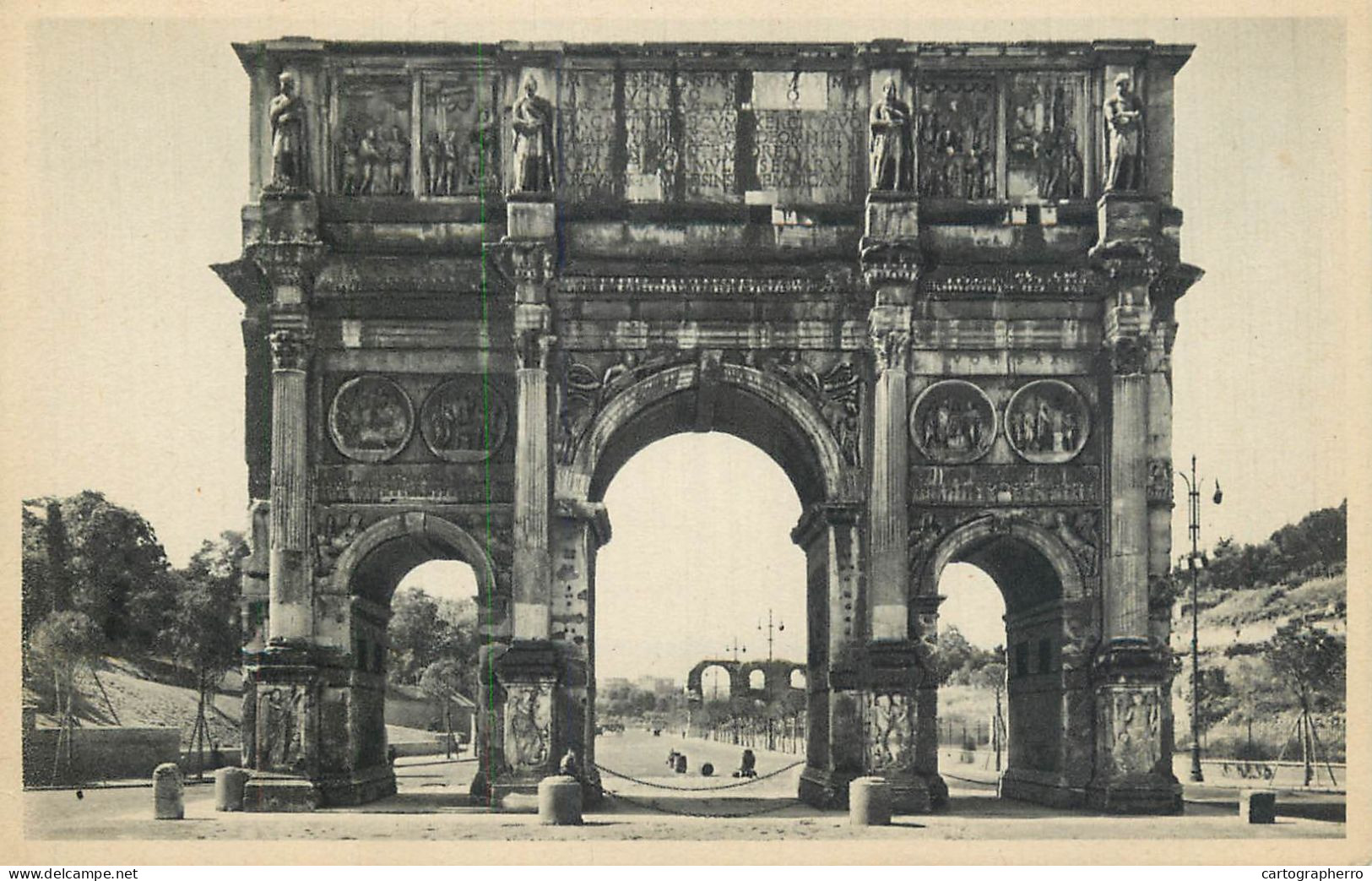 Postcard Italy Rome Arch Of Constantine - Andere Monumente & Gebäude