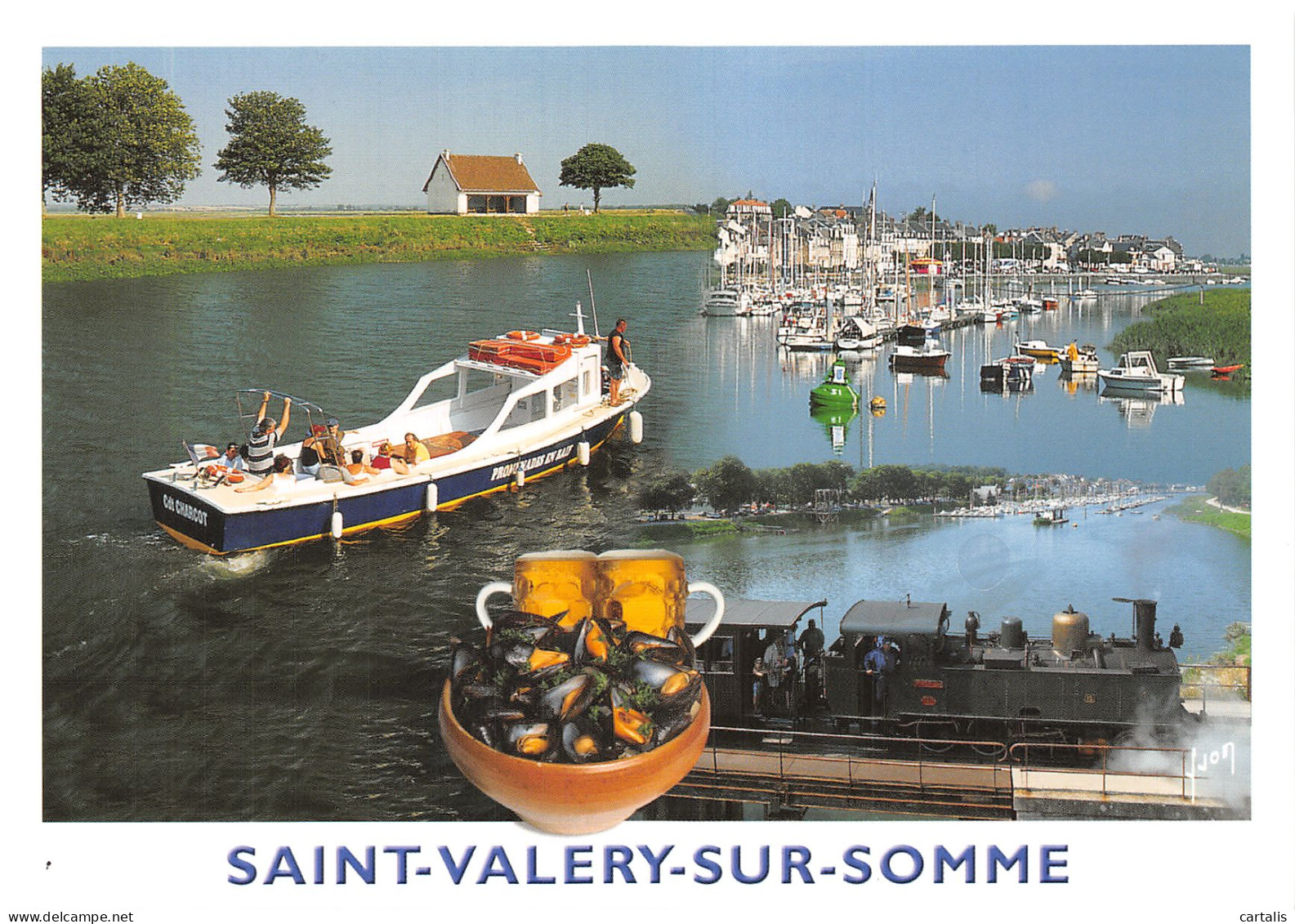 80-SAINT VALERY SUR SOMME-N°4208-B/0061 - Saint Valery Sur Somme