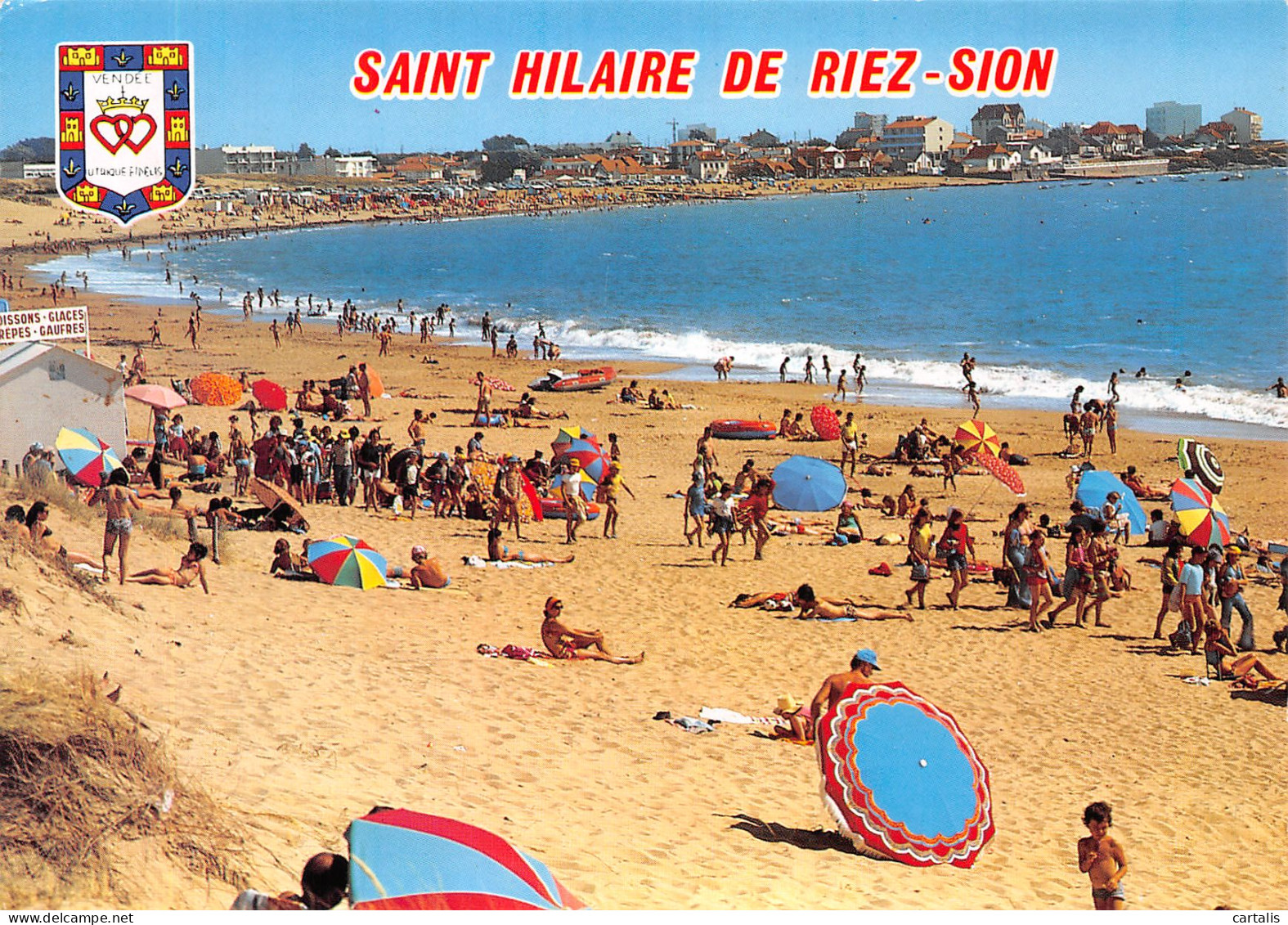 85-SAINT HILAIRE DE RIEZ-N°4208-B/0059 - Saint Hilaire De Riez