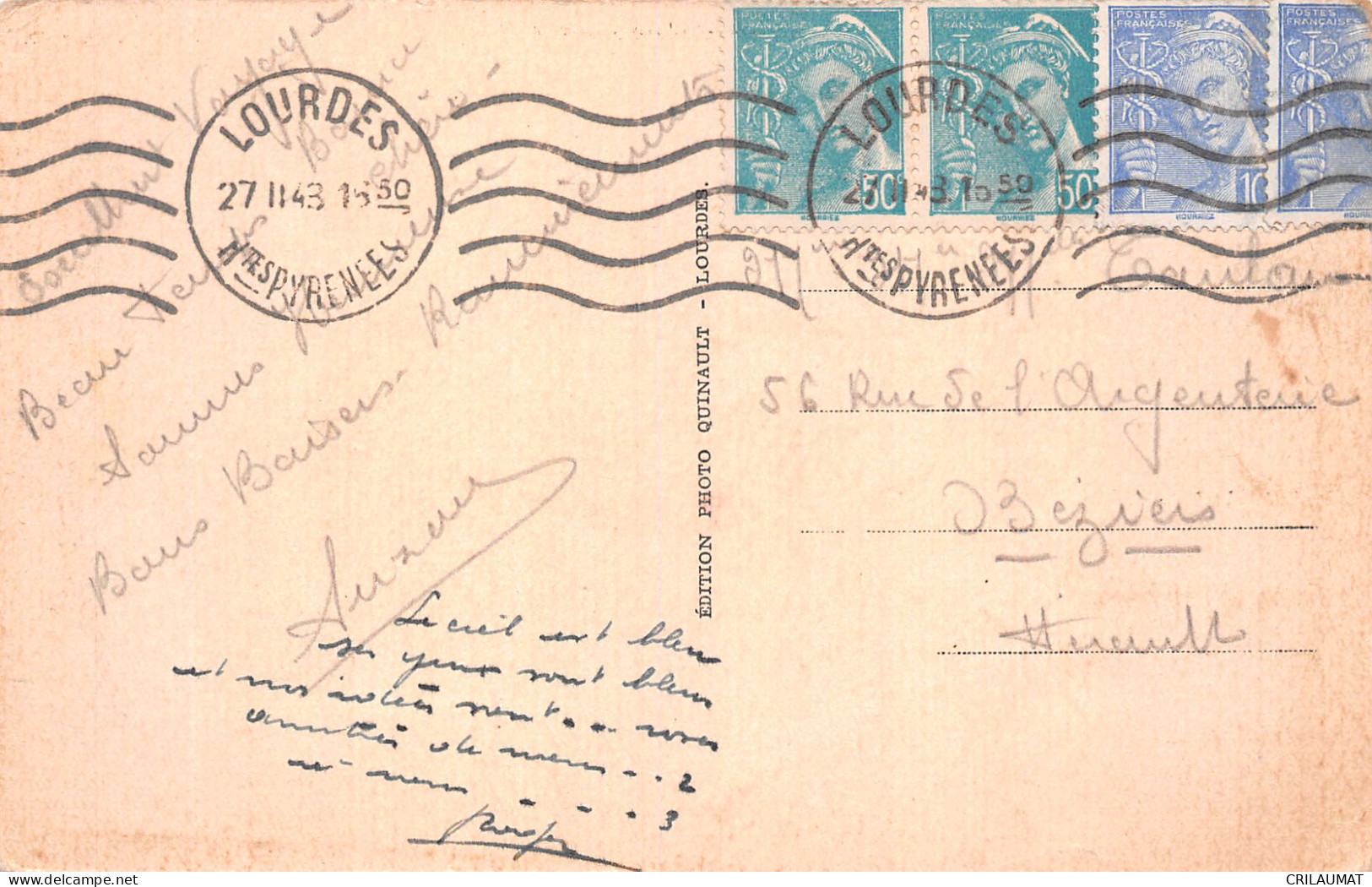 65-LOURDES-N°5151-H/0301 - Lourdes