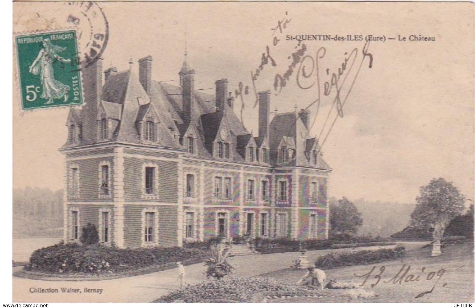 27 - EURE - ST SAINT QUENTIN LES ILES -  LE CHATEAU - Other & Unclassified