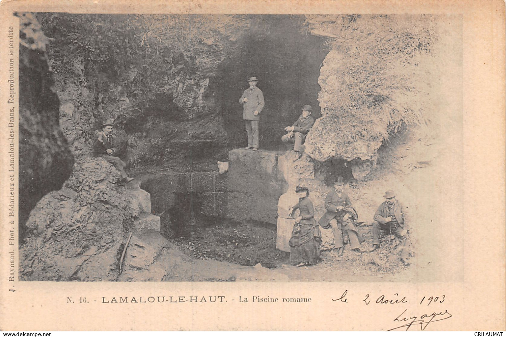 34-LAMALOU LE HAUT-N°5151-H/0147 - Lamalou Les Bains