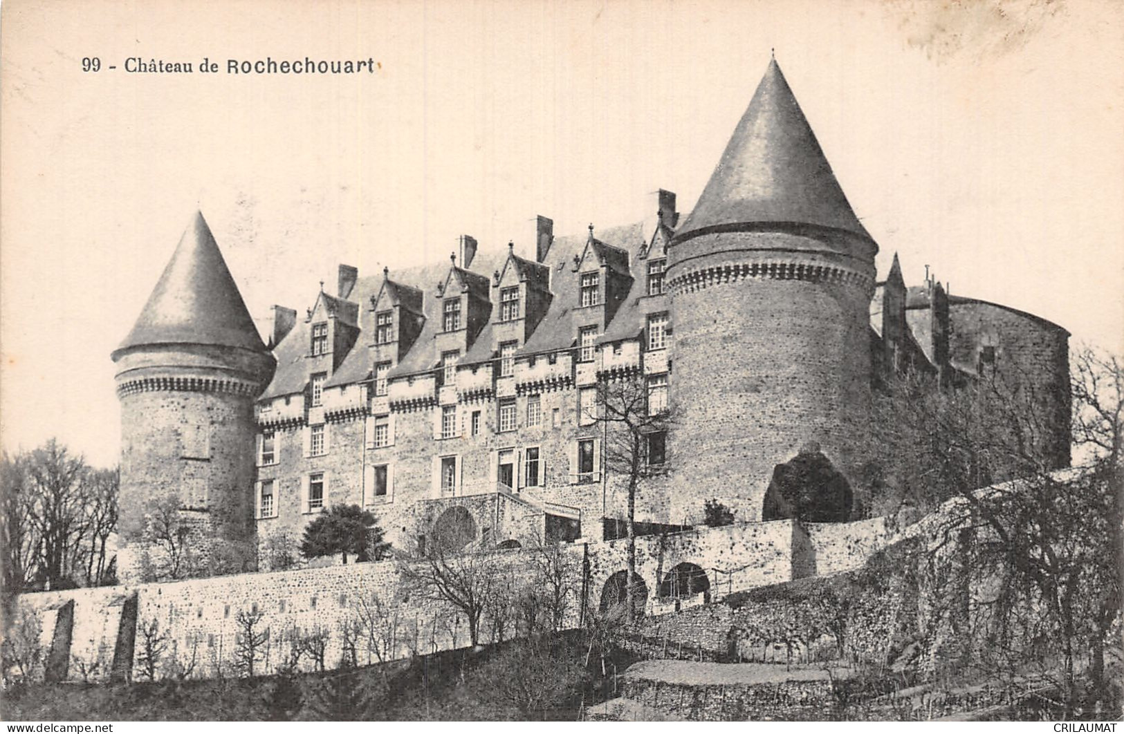 87-CHÂTEAU DE ROCHECHOUART-N°5151-H/0001 - Other & Unclassified