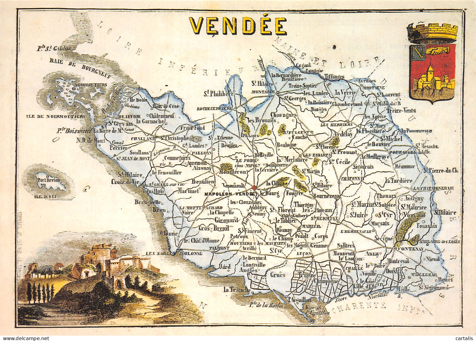 85-VENDEE CARTE-N°4209-A/0235 - Other & Unclassified