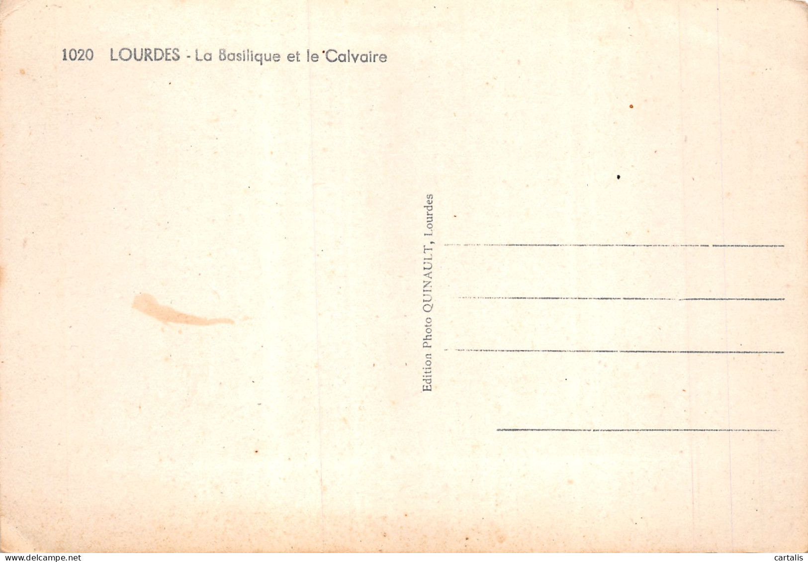 65-LOURDES-N°4209-A/0043 - Lourdes