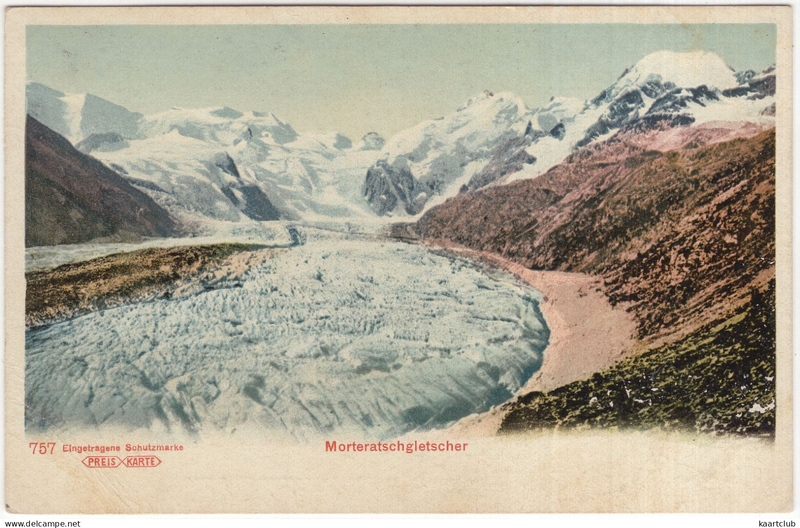 757  - Morteratschgletscher - (Schweiz/Suisse/Switzerland) - Andere & Zonder Classificatie