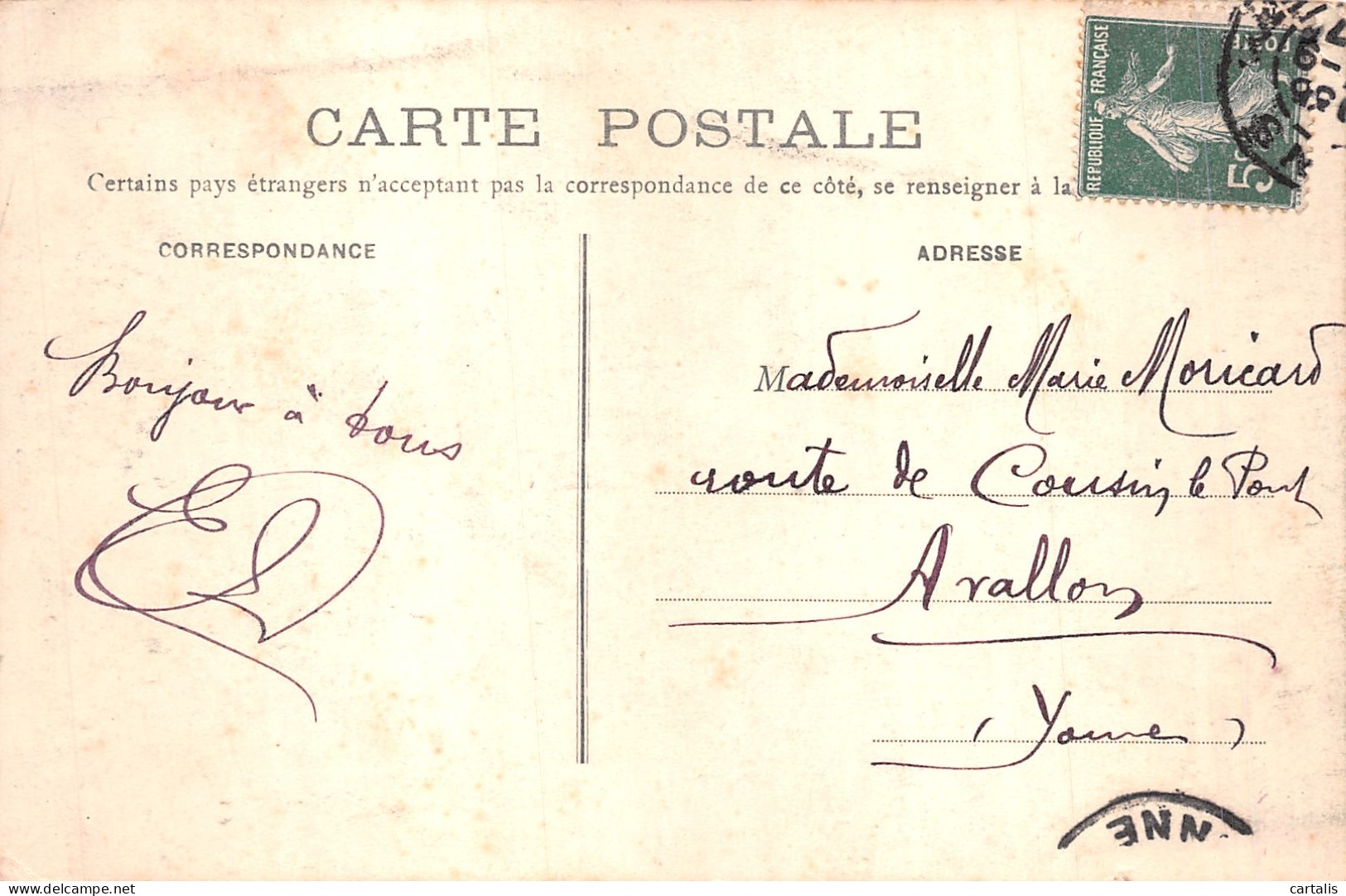 89-AVALLON-N°4208-E/0195 - Avallon