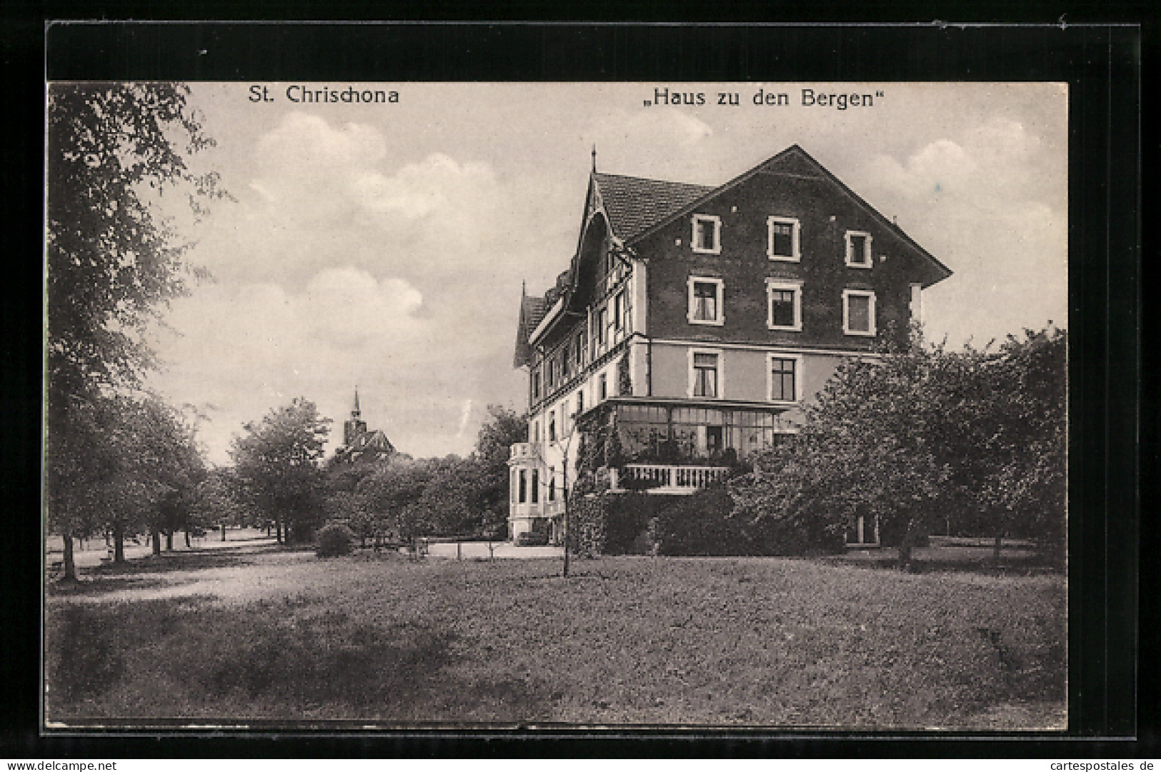 AK St. Chrischona, Hotel Haus Zu Den Bergen  - Sonstige & Ohne Zuordnung