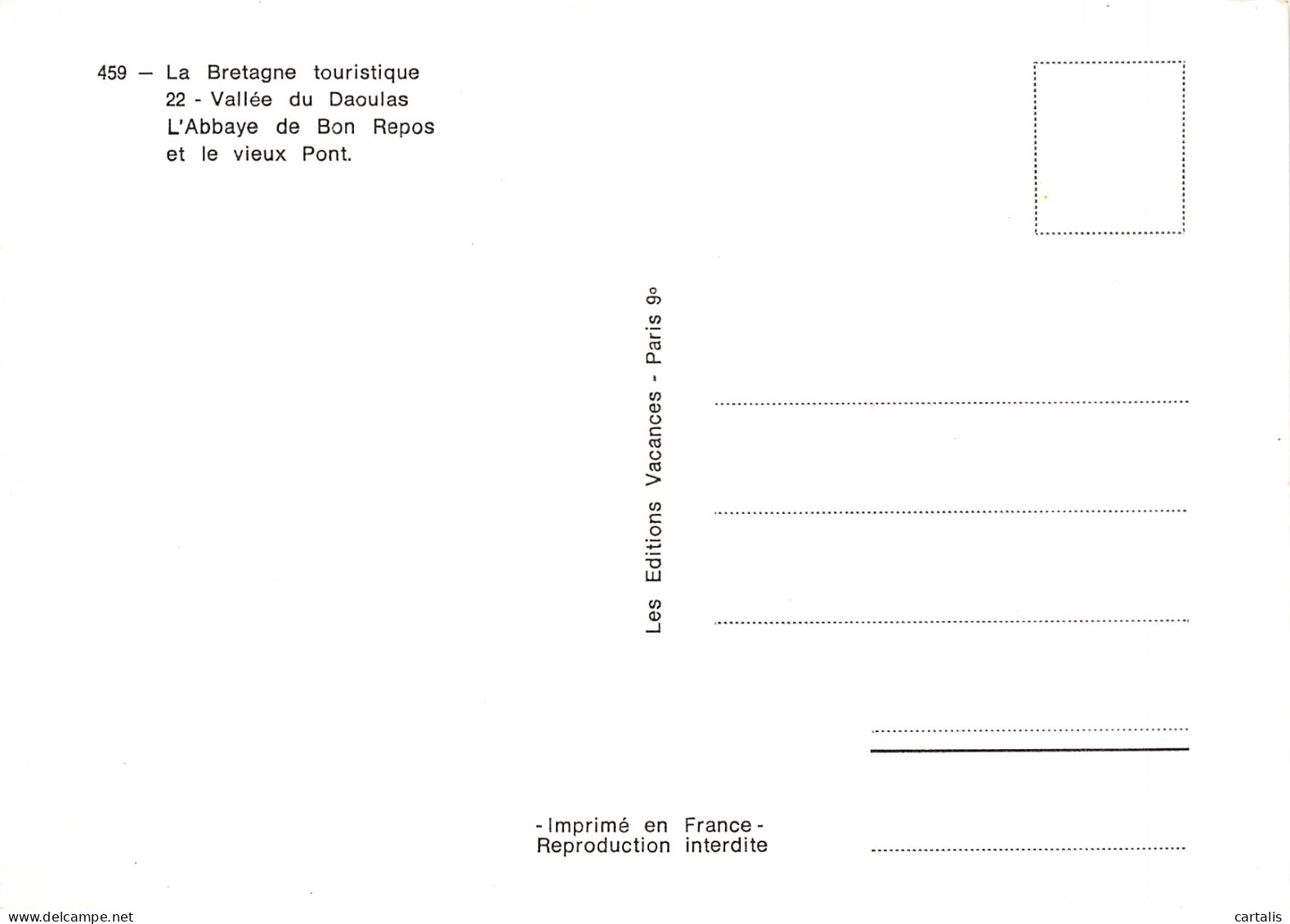 29-BRETAGNE-N°4208-D/0309 - Other & Unclassified