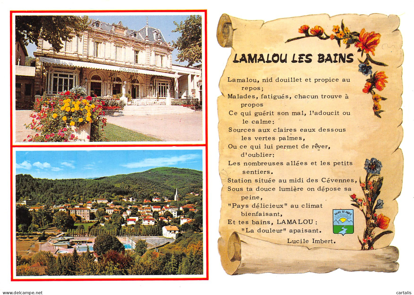 34-LAMALOU LES BAINS-N°4208-D/0303 - Lamalou Les Bains