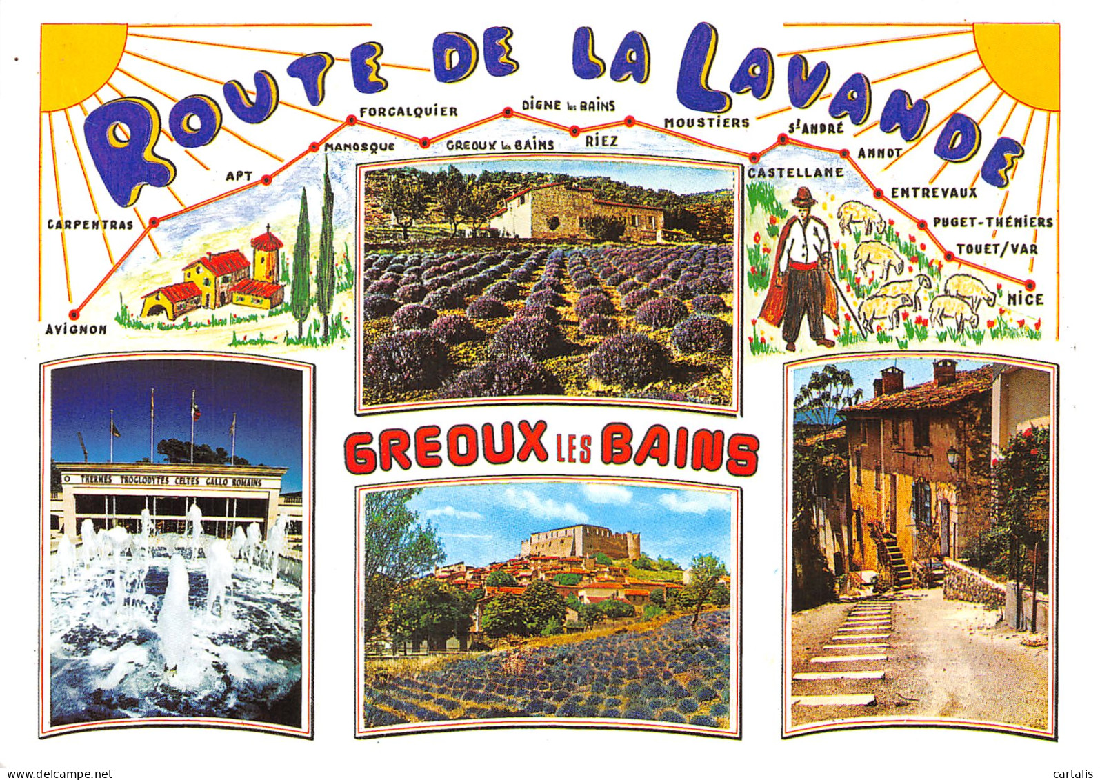 04-GREOUX LES BAINS-N°4208-D/0209 - Gréoux-les-Bains
