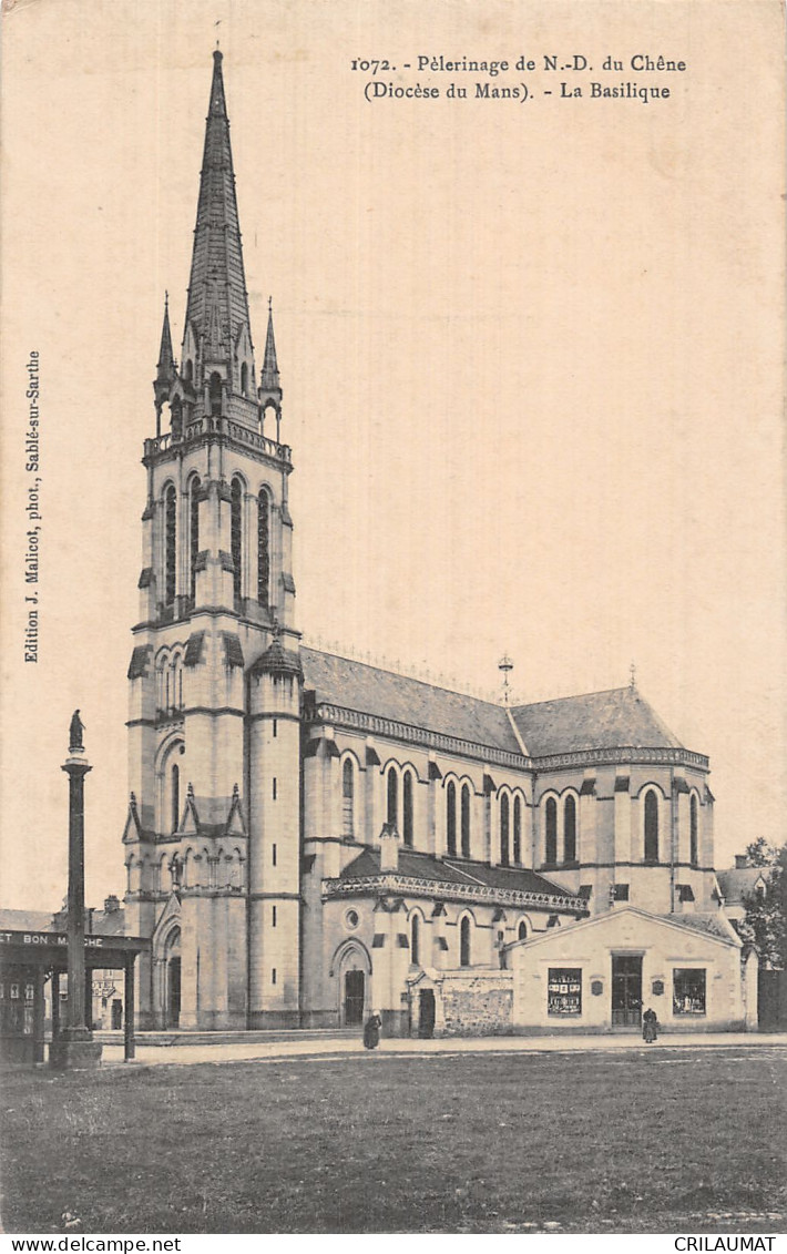 72-PELERINAGE NOTRE DAME DU CHENE-N°5152-D/0055 - Autres & Non Classés