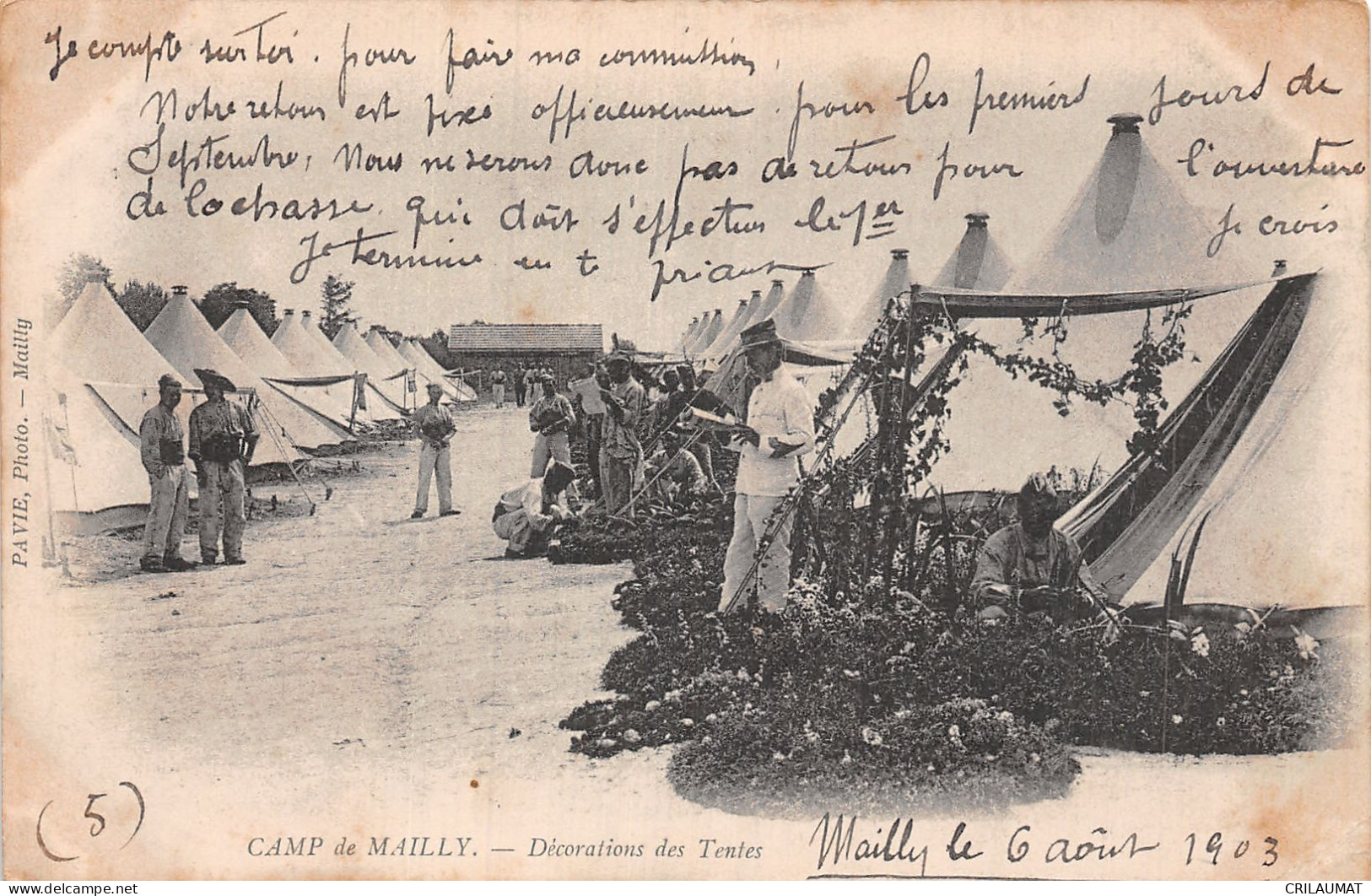 10-CAMP DE MAILLY-N°5152-C/0071 - Sonstige & Ohne Zuordnung