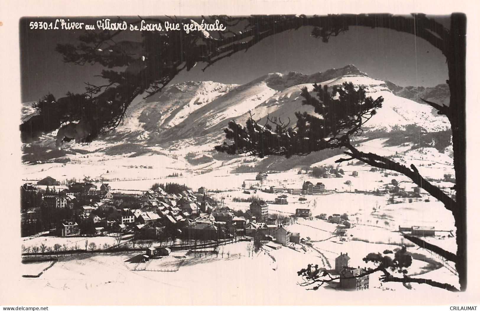 38-VILLARD DE LANS-N°5152-C/0007 - Villard-de-Lans