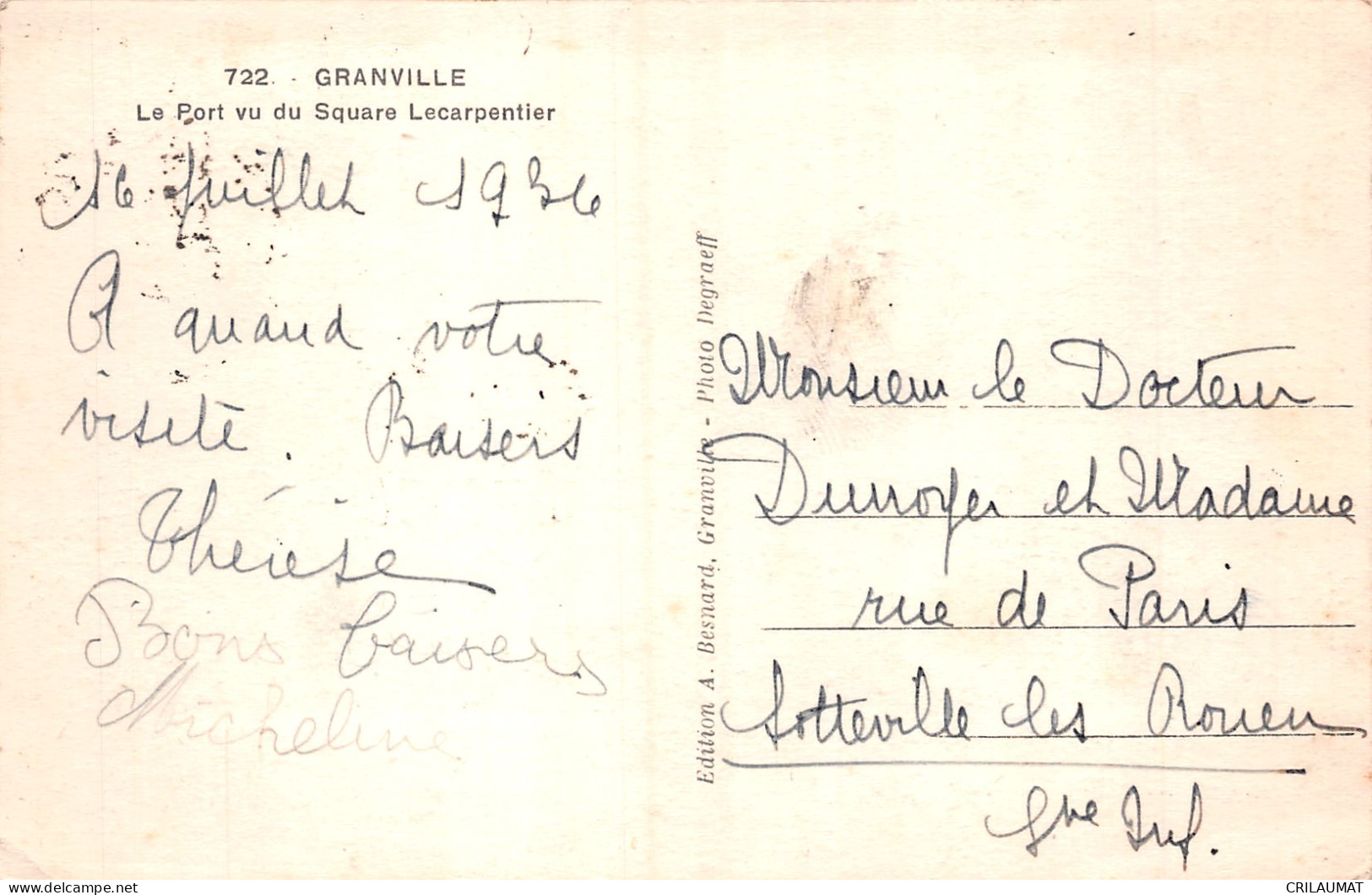 50-GRANVILLE-N°5152-B/0337 - Granville