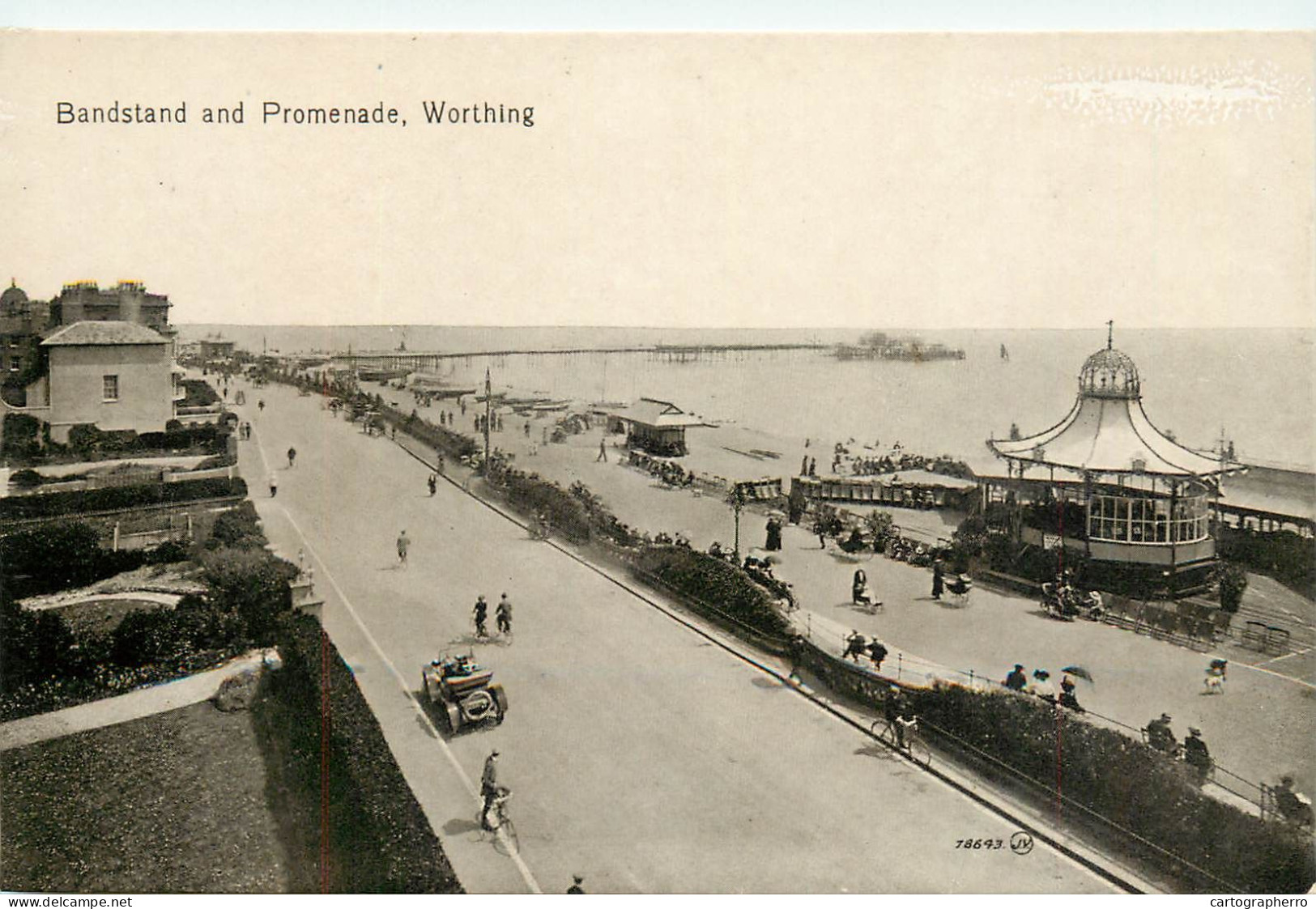 Worthing Promenade And Bandstand - Worthing