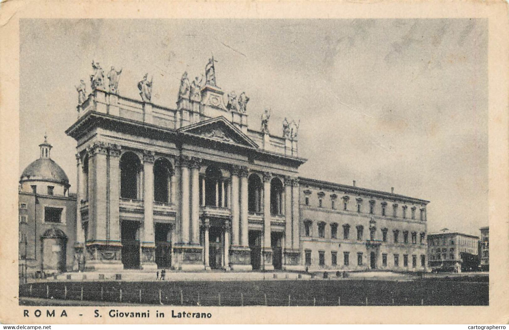 Postcard Italy Rome San Giovanni In Laterano - Otros Monumentos Y Edificios