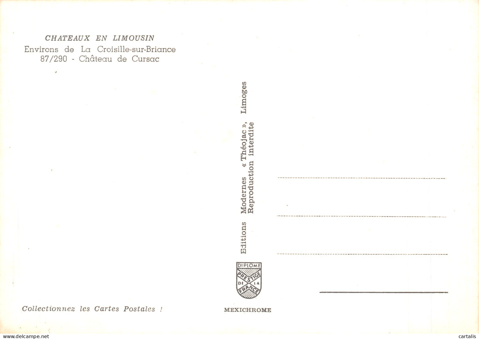 87-CURSAC-N°4209-D/0069 - Other & Unclassified
