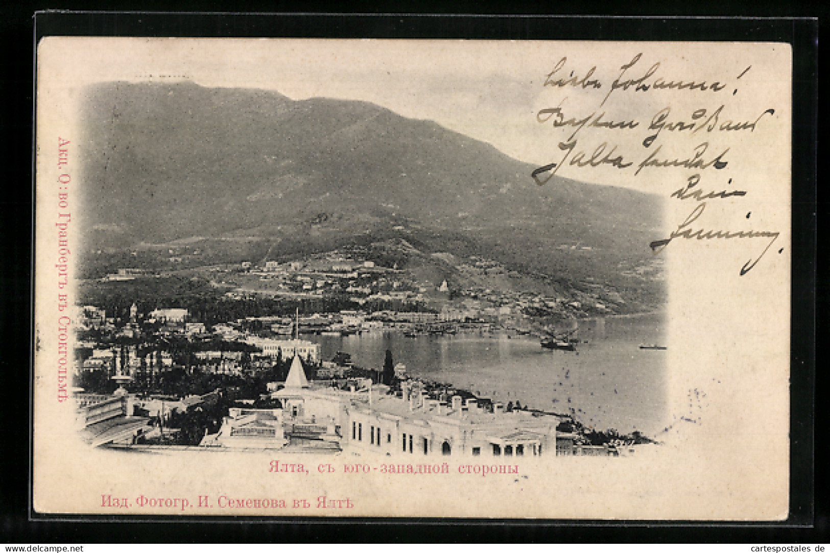 AK Jalta, Panoramablick Auf Die Stadt  - Ukraine