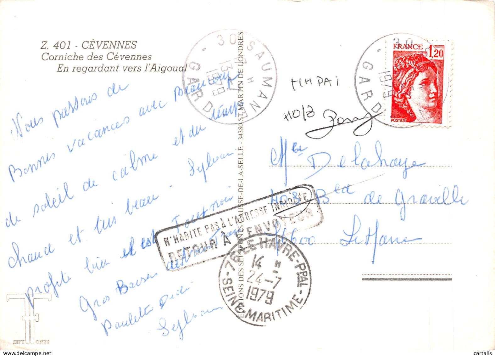 30-CEVENNES-N°4209-C/0283 - Other & Unclassified