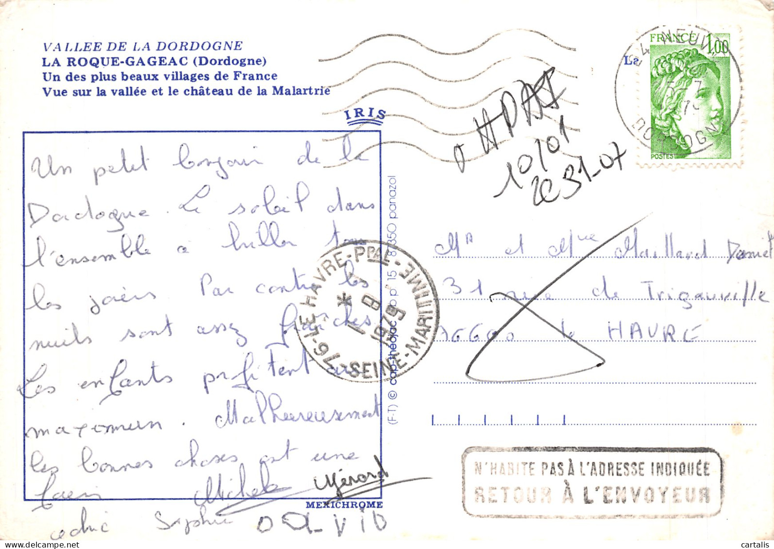 24-LA ROQUE GAGEAC-N°4209-C/0261 - Other & Unclassified