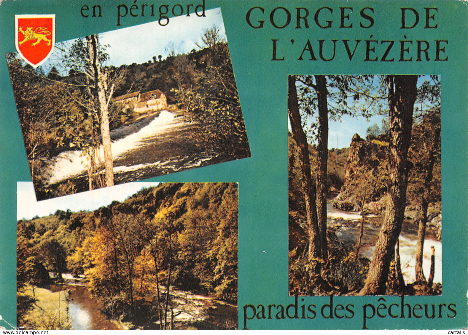 24-LES GORGES DE L AUVEZERE-N°4209-C/0253 - Sonstige & Ohne Zuordnung