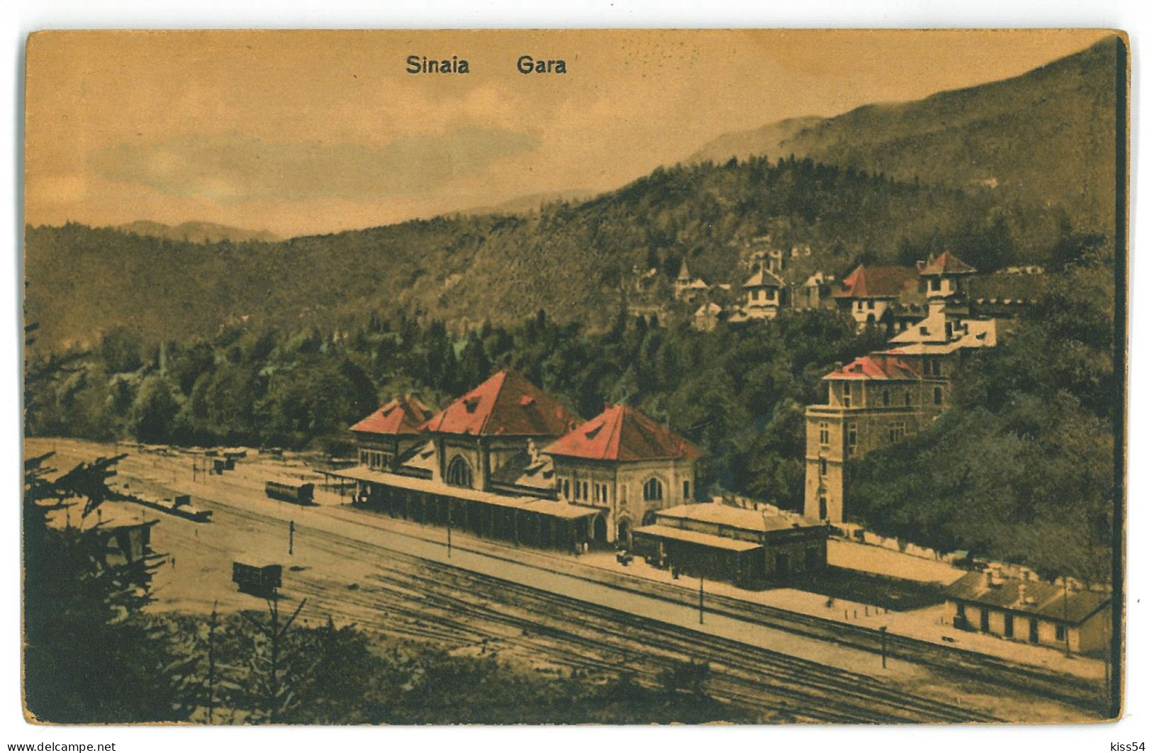 RO 47 - 21338 SINAIA, Prahova, Railway Station, Romania - Old Postcard - Unused - Romania