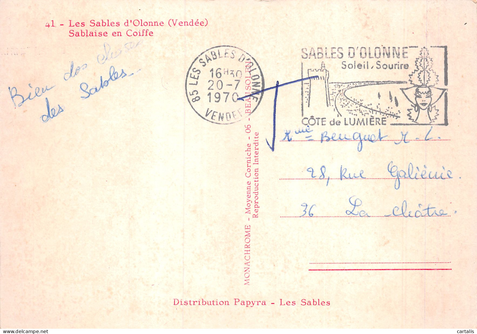 85-LES SABLES D OLONNE-N°4209-B/0339 - Sables D'Olonne